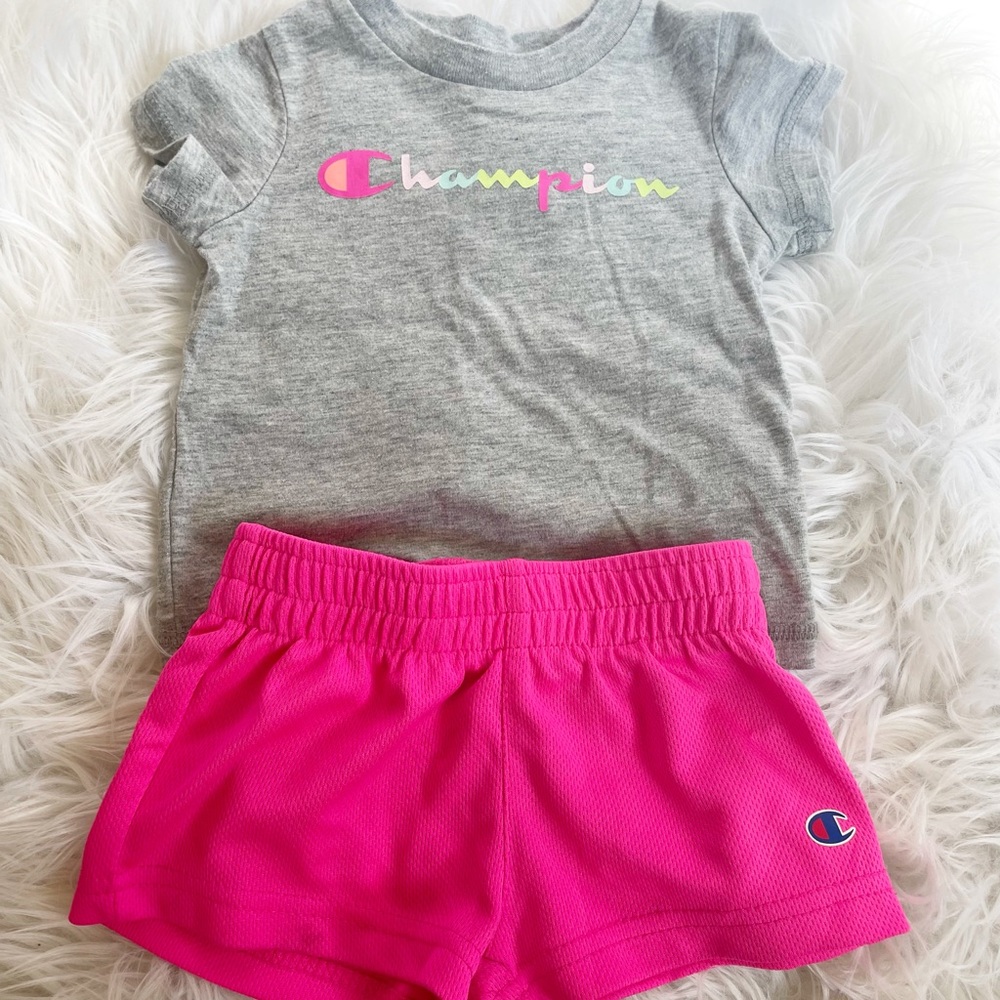 Baby girl champion outfit